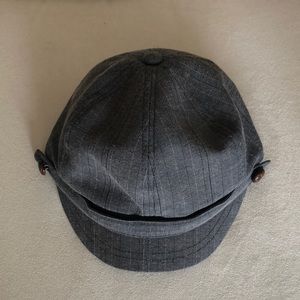 Cute grey cotton cap